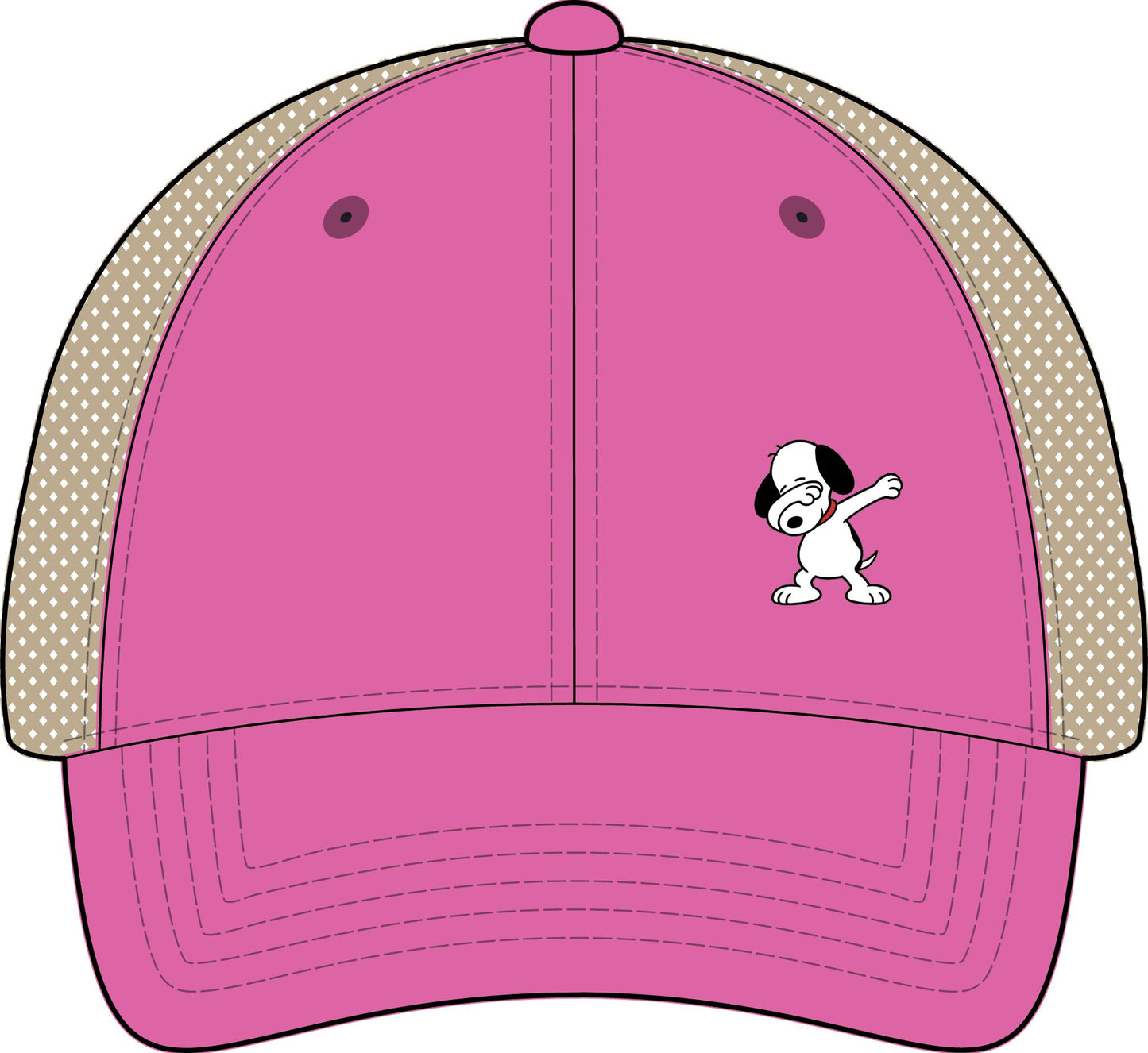 Women's Washed Mesh-Back Cap