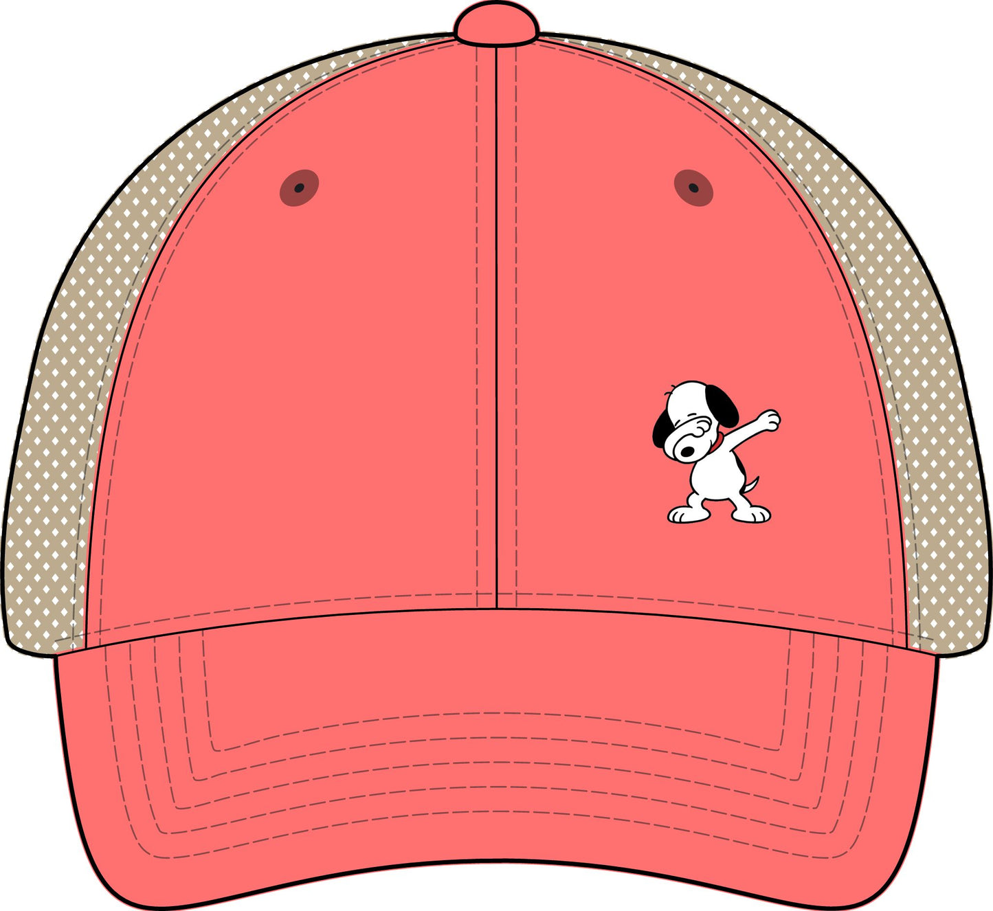 Women's Washed Mesh-Back Cap