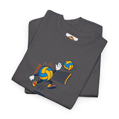 Volleyball Enthusiast Tee - Unisex Heavy Cotton T-Shirt