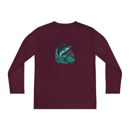 Marlin Wave Fishing Graphic