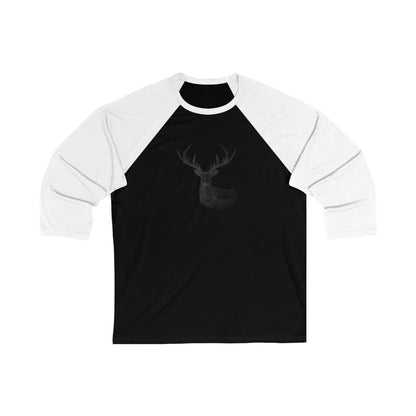 Deer Antler Geometric Baseball Tee