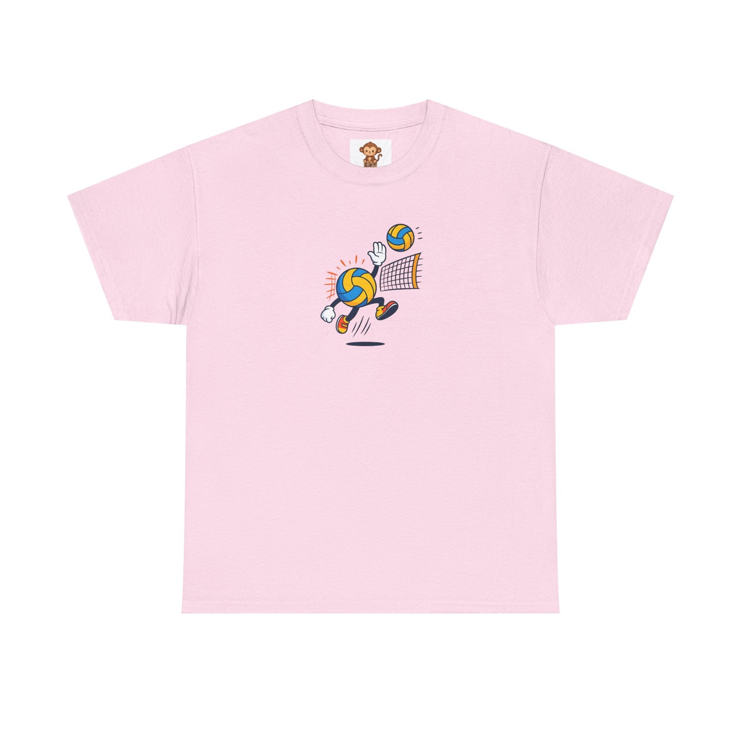 Volleyball Enthusiast Tee - Unisex Heavy Cotton T-Shirt