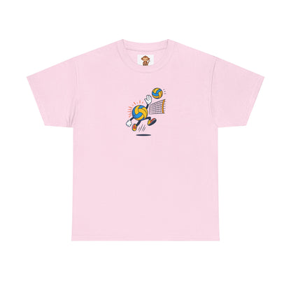 Volleyball Enthusiast Tee - Unisex Heavy Cotton T-Shirt
