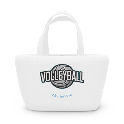 Volleyball Themed Lunch Bag - Wholeness Inspired Tote for Sports Lovers
