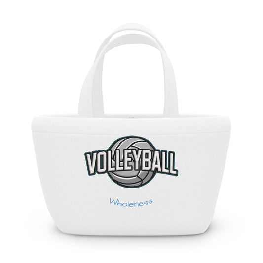 Volleyball Themed Lunch Bag - Wholeness Inspired Tote for Sports Lovers