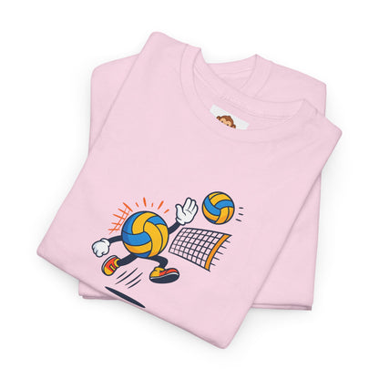 Volleyball Enthusiast Tee - Unisex Heavy Cotton T-Shirt
