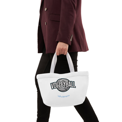 Volleyball Themed Lunch Bag - Wholeness Inspired Tote for Sports Lovers