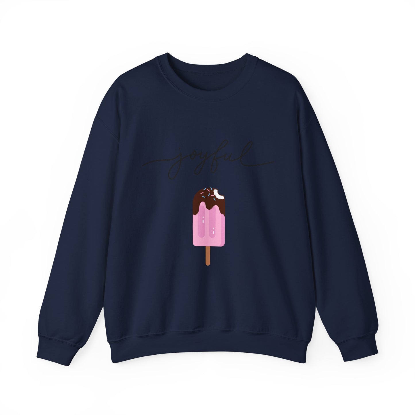 Joyful Ice Cream Sweatshirt for Sweet Summer