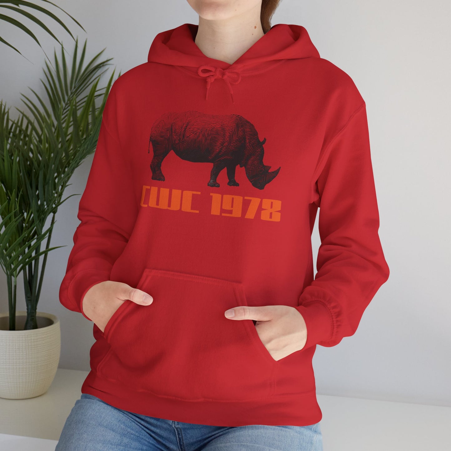CWC 1978 Vintage Rhino -Hoodie