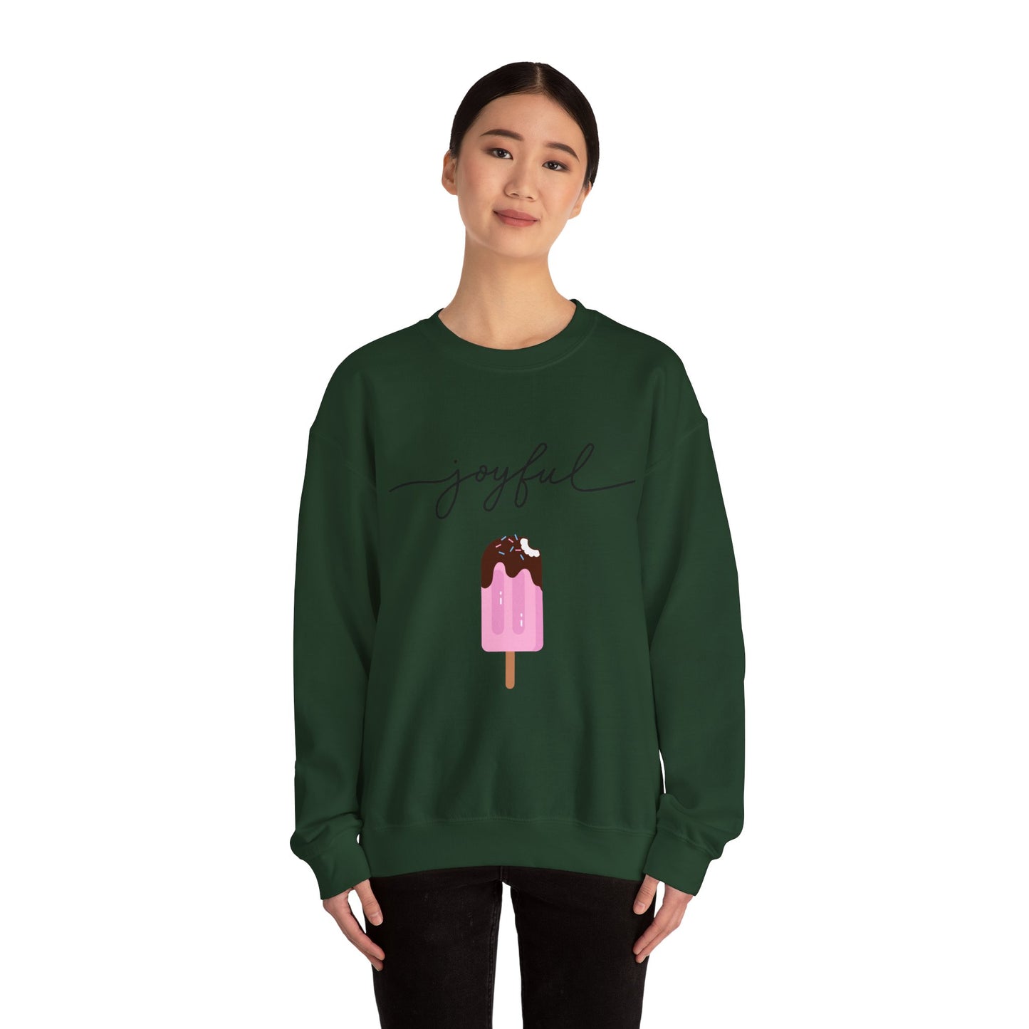 Joyful Ice Cream Sweatshirt for Sweet Summer