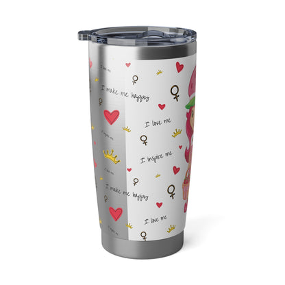 Strawberry Princess 20oz Tumbler - Cute Mug
