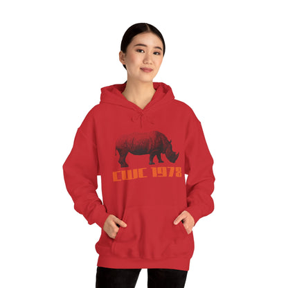 CWC 1978 Vintage Rhino -Hoodie