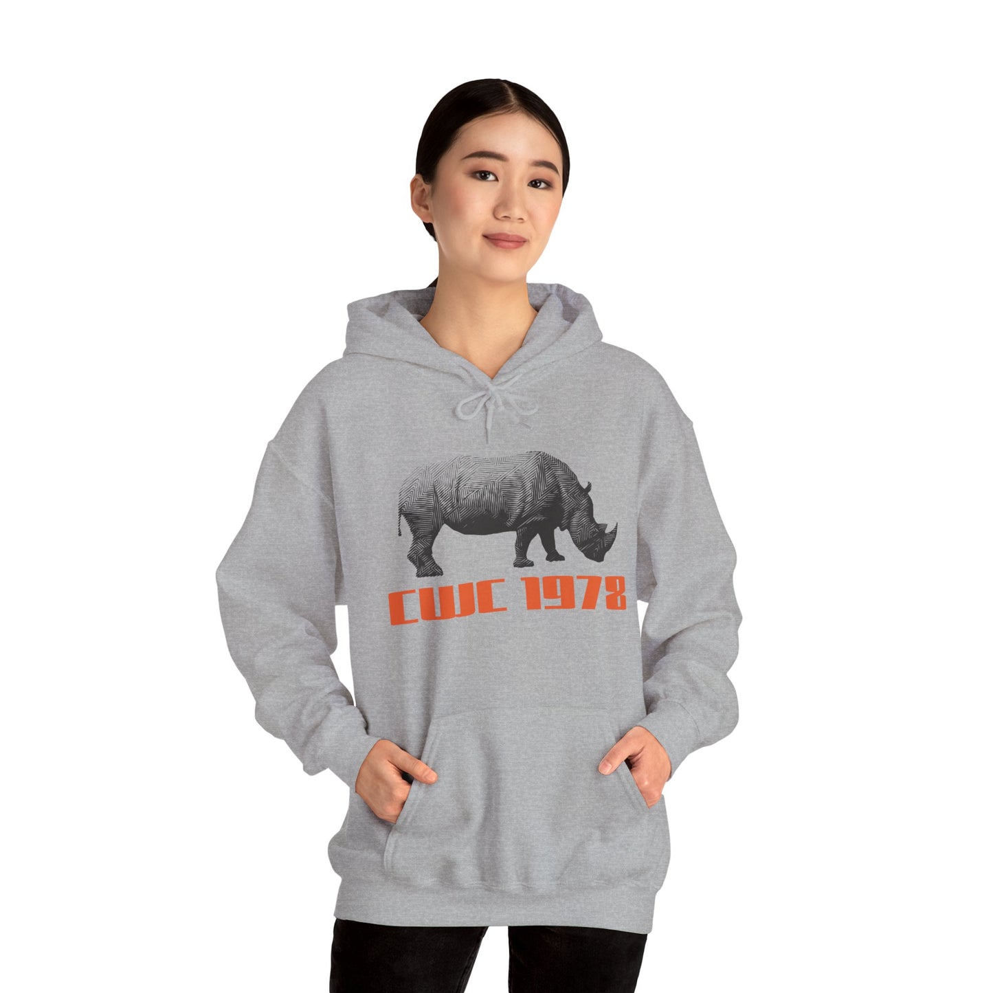 CWC 1978 Vintage Rhino -Hoodie