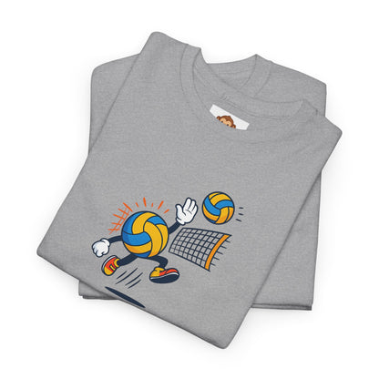Volleyball Enthusiast Tee - Unisex Heavy Cotton T-Shirt