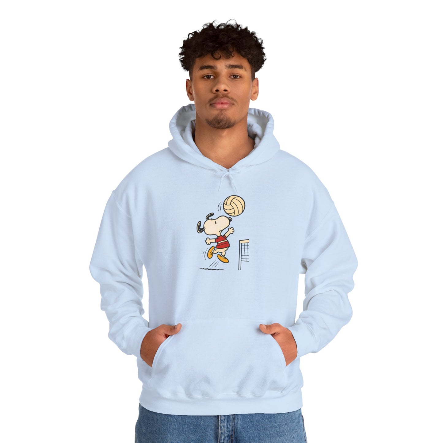 Snoopy Sports Hoodie - Unisex Heavy Blend™ Sweatshirt