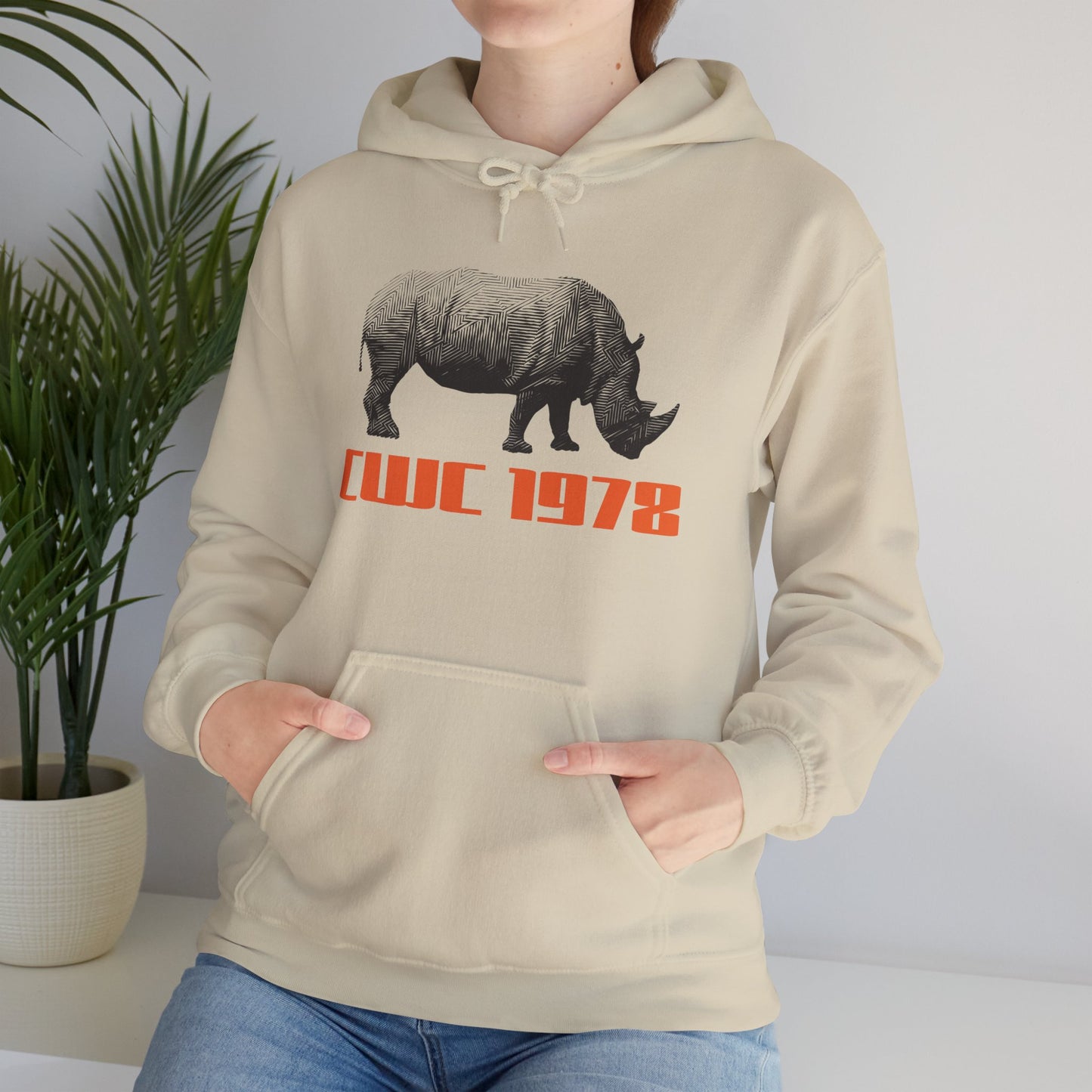 CWC 1978 Vintage Rhino -Hoodie