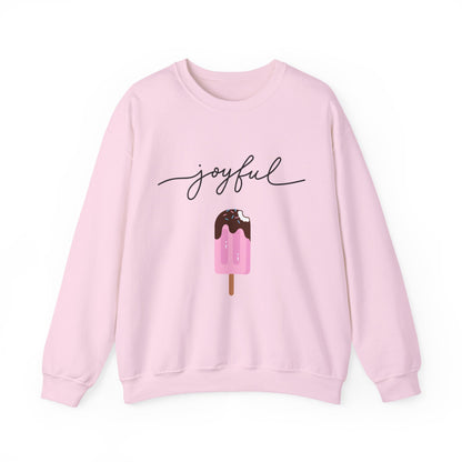 Joyful Ice Cream Sweatshirt for Sweet Summer
