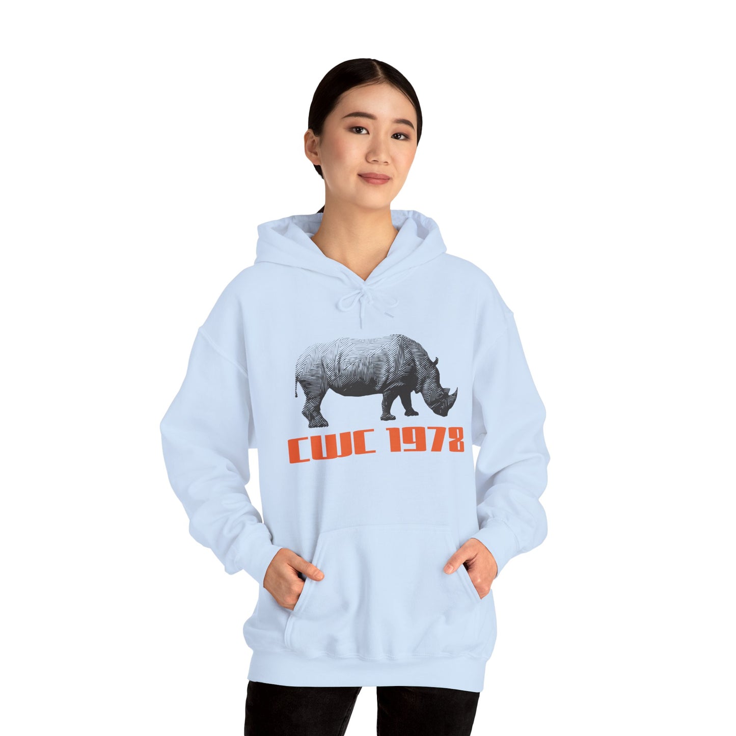 CWC 1978 Vintage Rhino -Hoodie