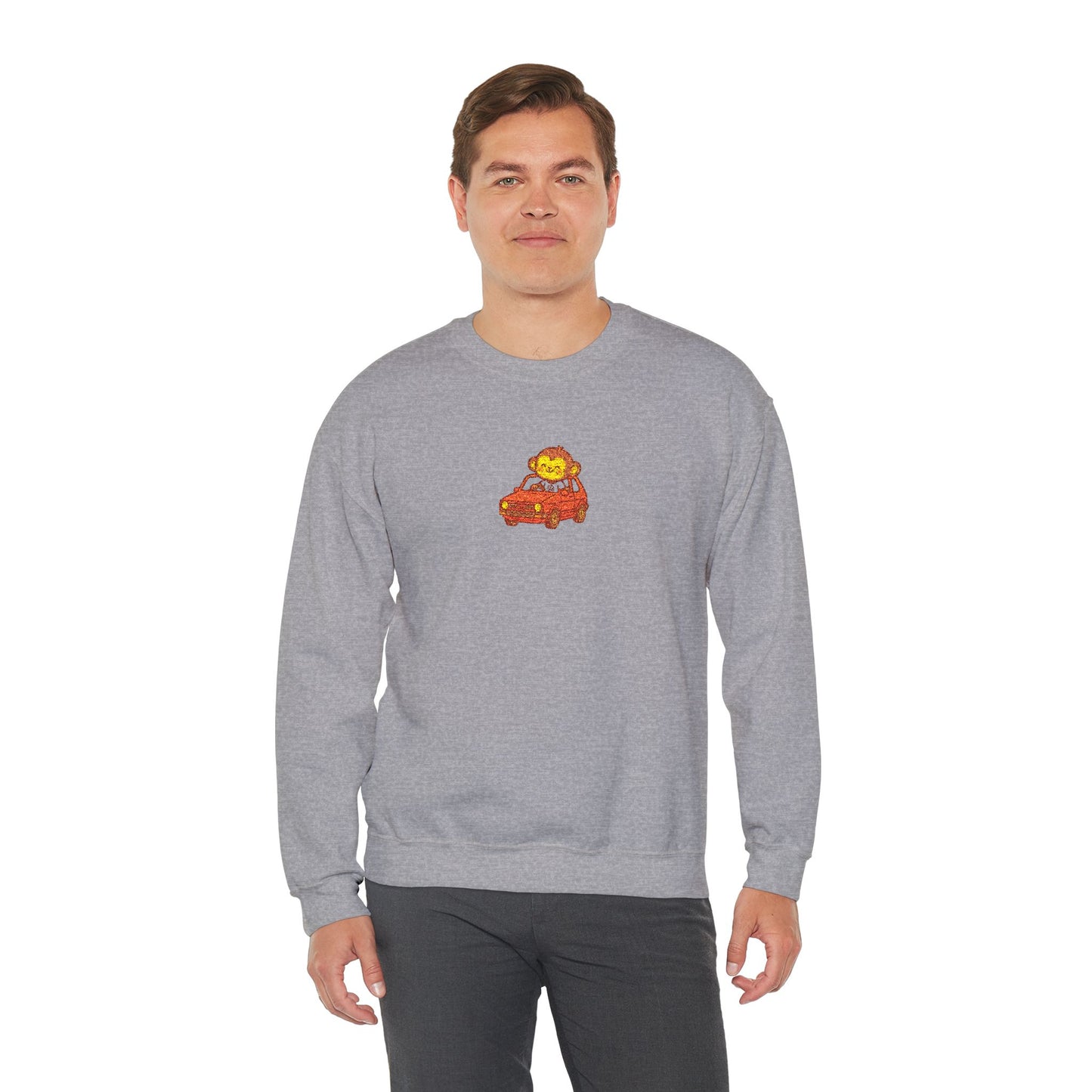 Embroidery Soft Unisex Pullover -LCM