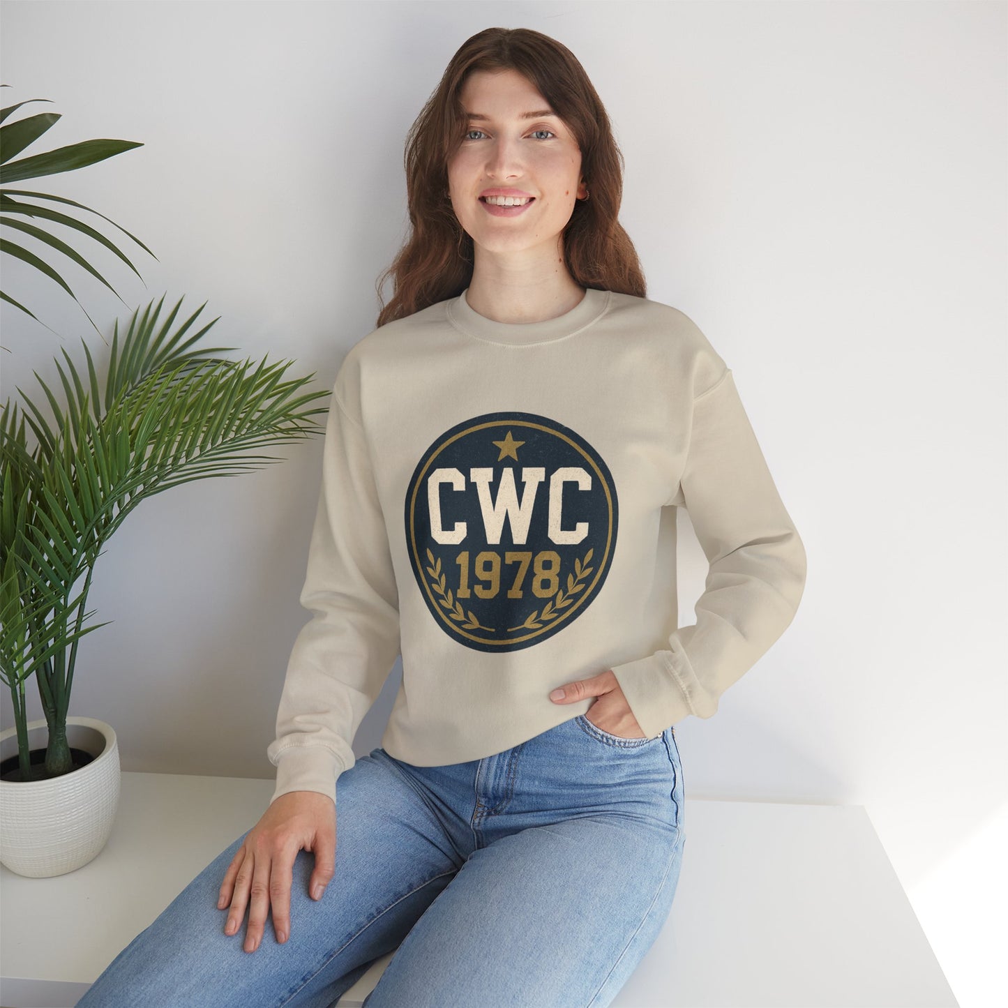 CWC 1978 Vintage Crest Crewneck Sweatshirt