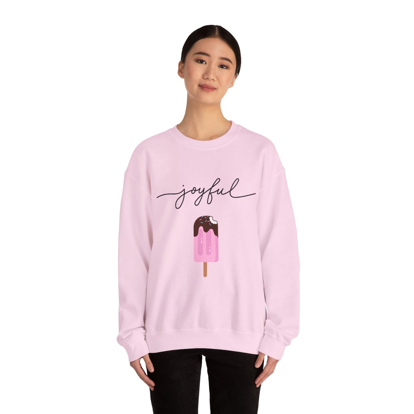 Joyful Ice Cream Sweatshirt for Sweet Summer