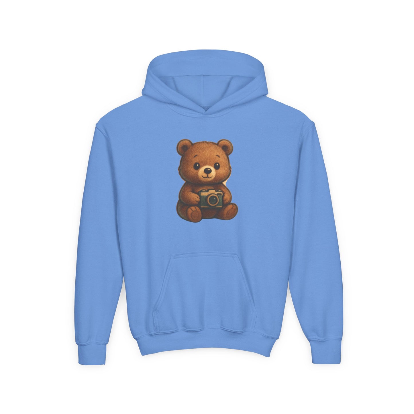 Kids Cute Teddy Bear Camera Hoodie