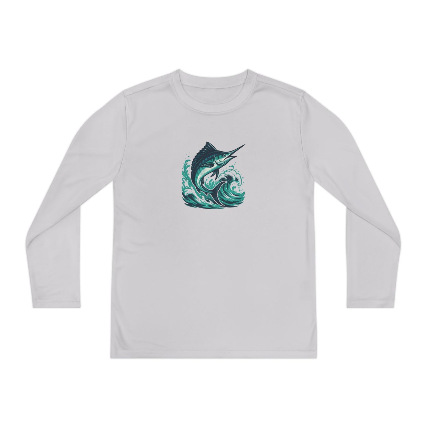Marlin Wave Fishing Graphic