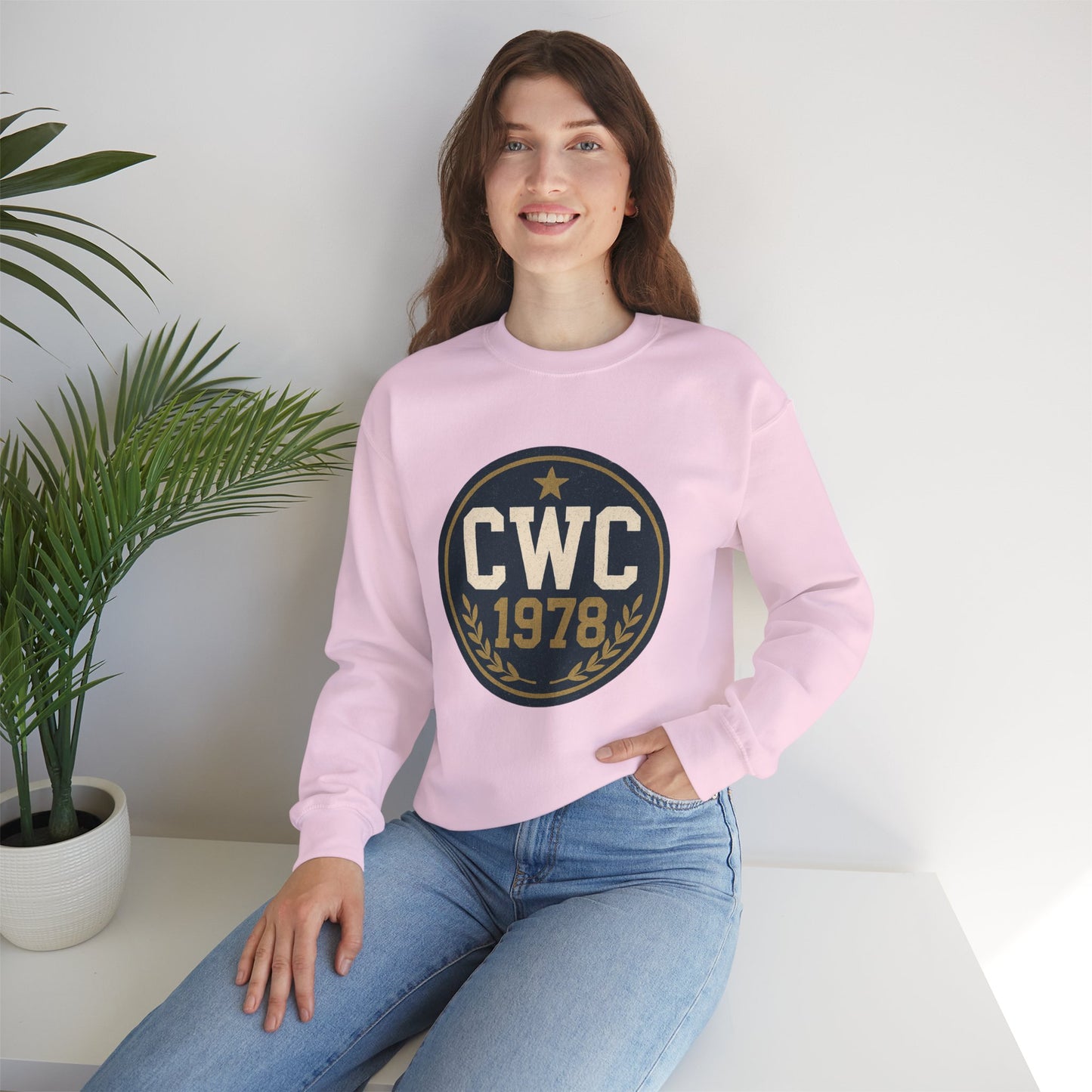 CWC 1978 Vintage Crest Crewneck Sweatshirt