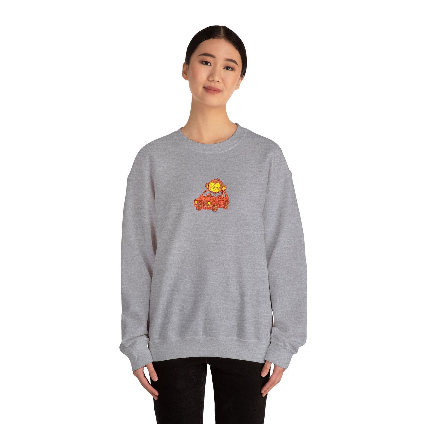 Embroidery Soft Unisex Pullover -LCM