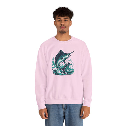 Marlin Wave Crewneck Sweatshirt