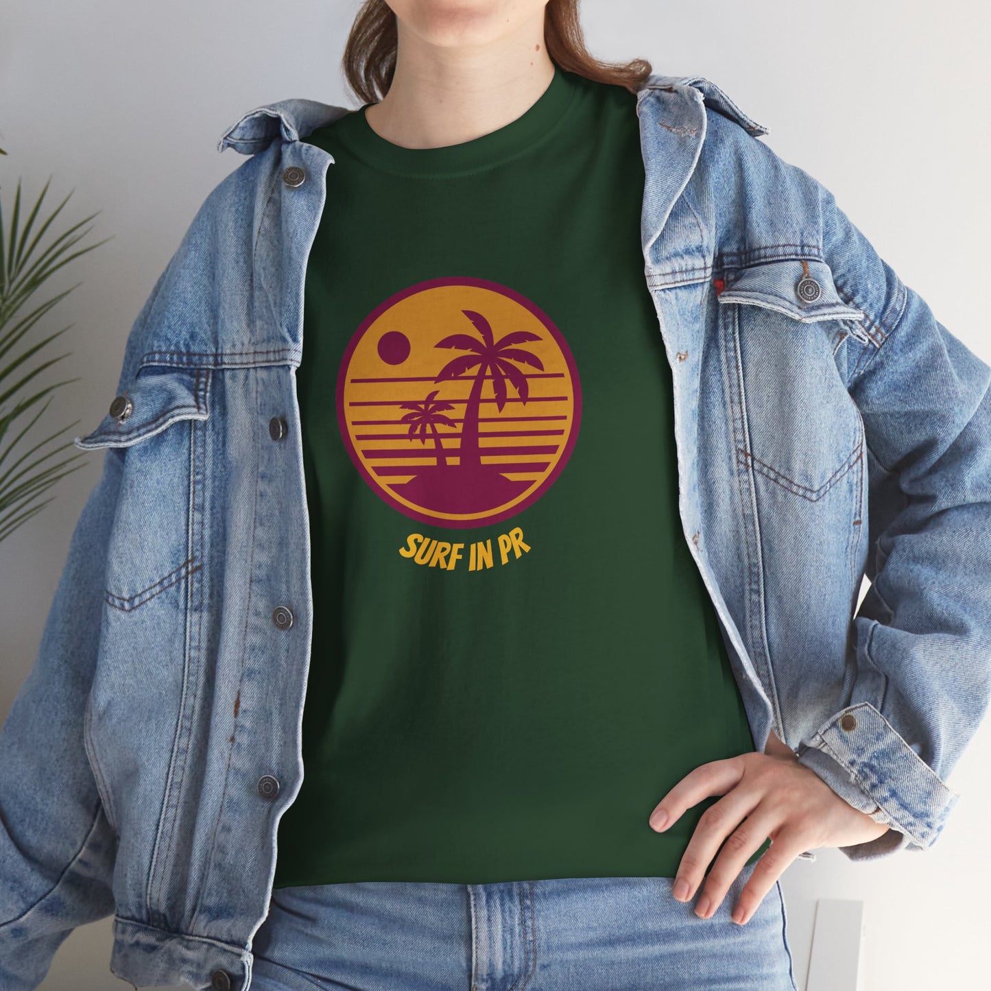 Surf in PR Unisex Heavy Cotton Tee