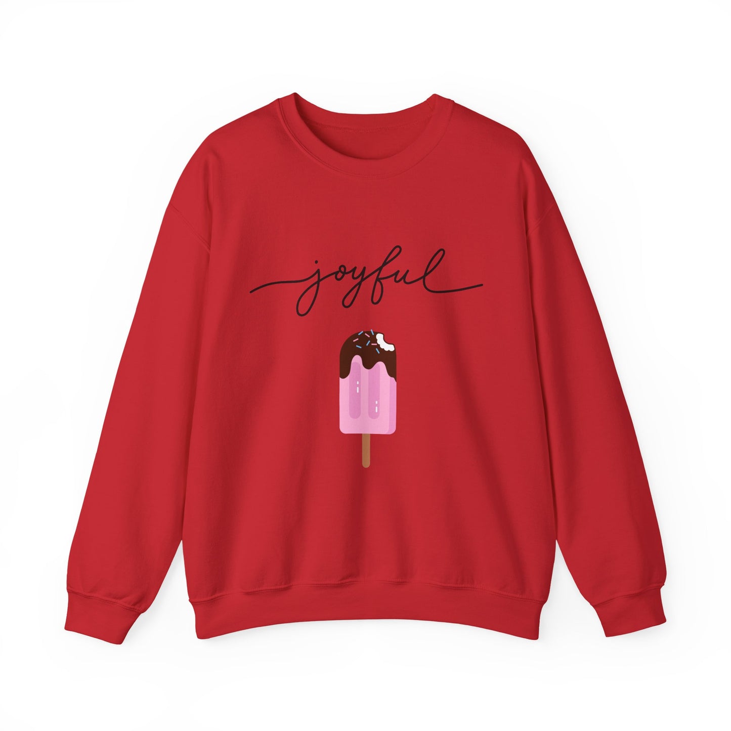 Joyful Ice Cream Sweatshirt for Sweet Summer