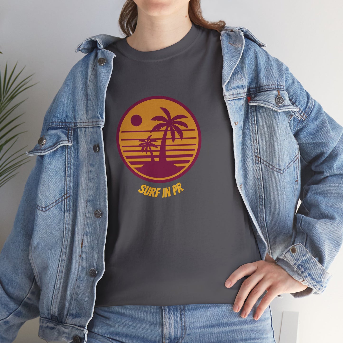 Surf in PR Unisex Heavy Cotton Tee