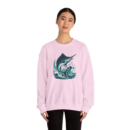 Marlin Wave Crewneck Sweatshirt