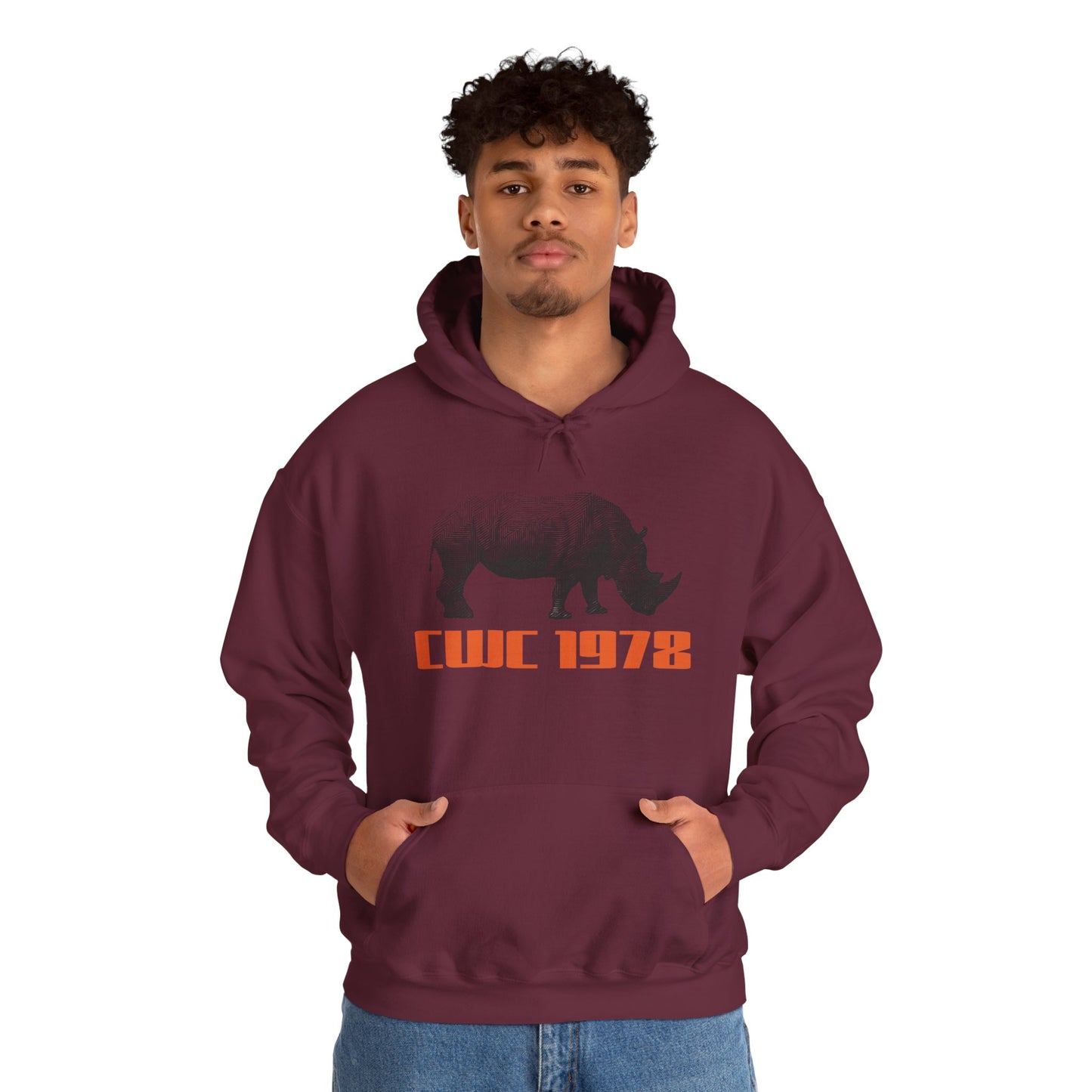 CWC 1978 Vintage Rhino -Hoodie