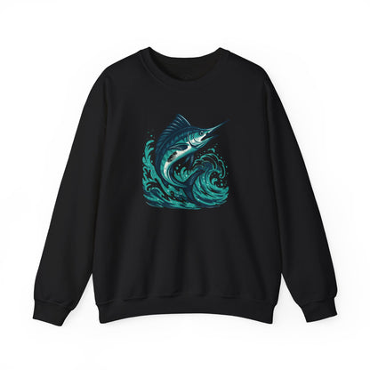 Marlin Wave Crewneck Sweatshirt