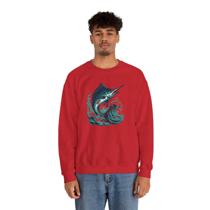 Marlin Wave Crewneck Sweatshirt