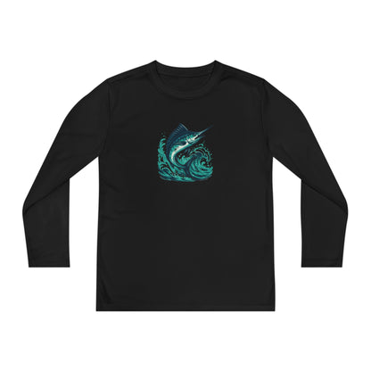 Marlin Wave Fishing Graphic