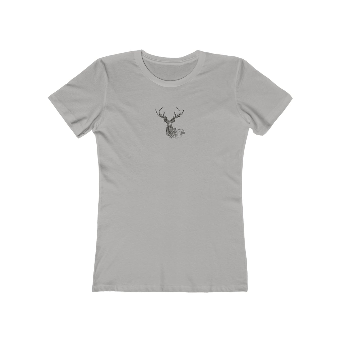 Minimal Deer Skull Graphic
