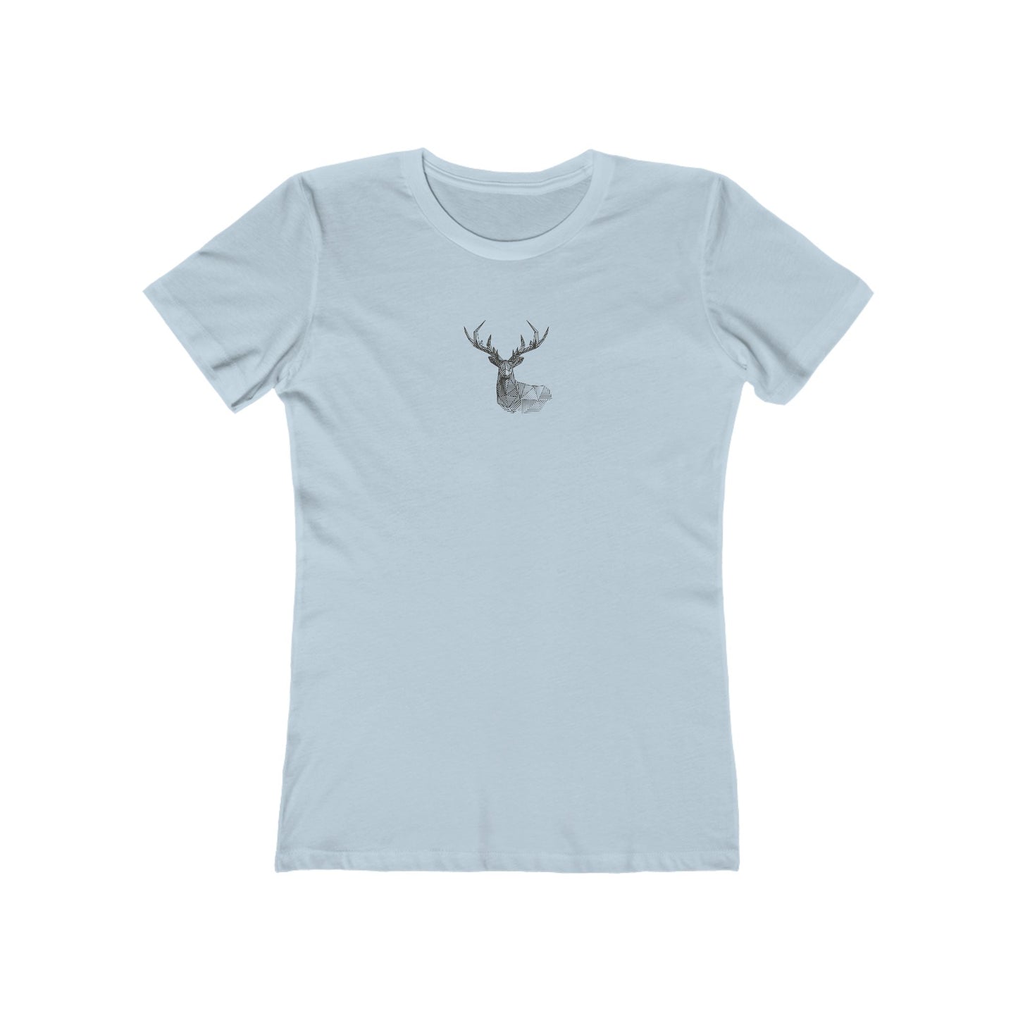 Minimal Deer Skull Graphic