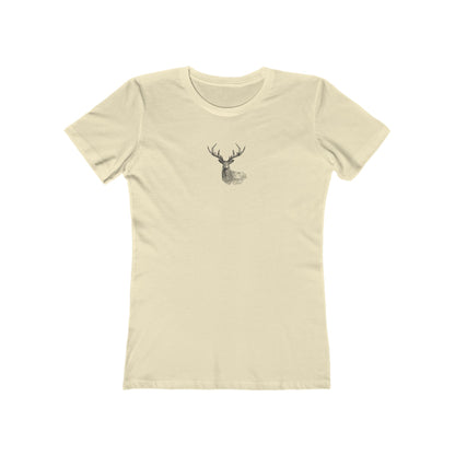Minimal Deer Skull Graphic