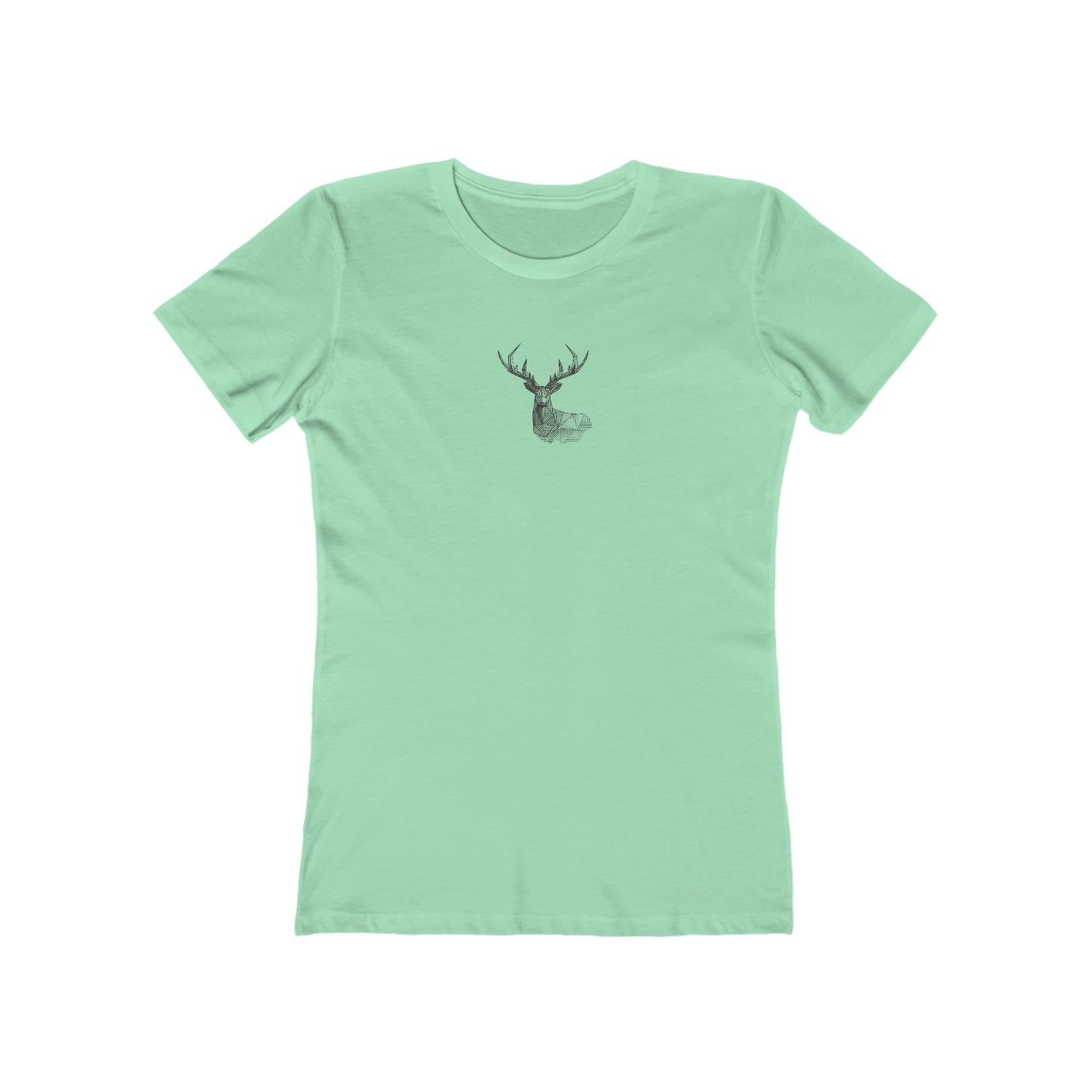 Minimal Deer Skull Graphic