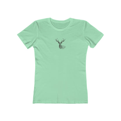Minimal Deer Skull Graphic