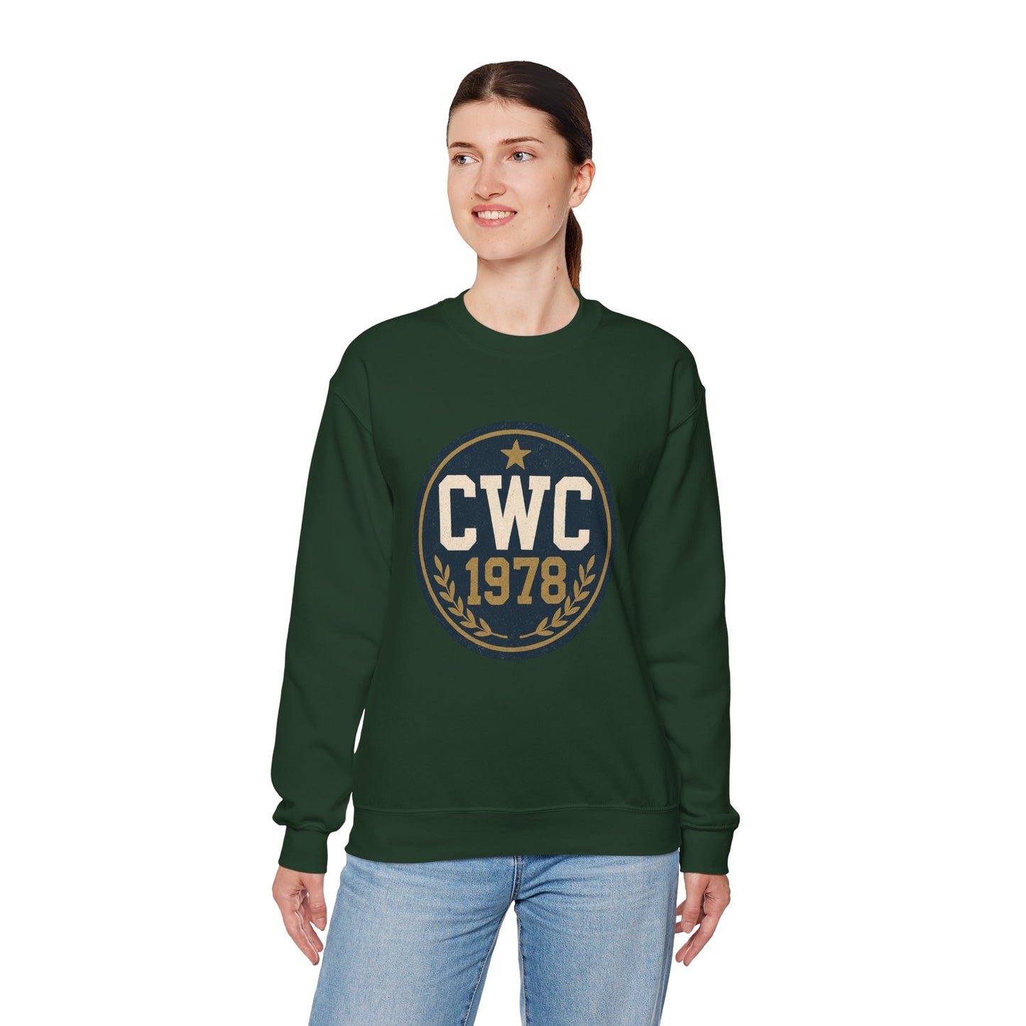 CWC 1978 Vintage Crest Crewneck Sweatshirt
