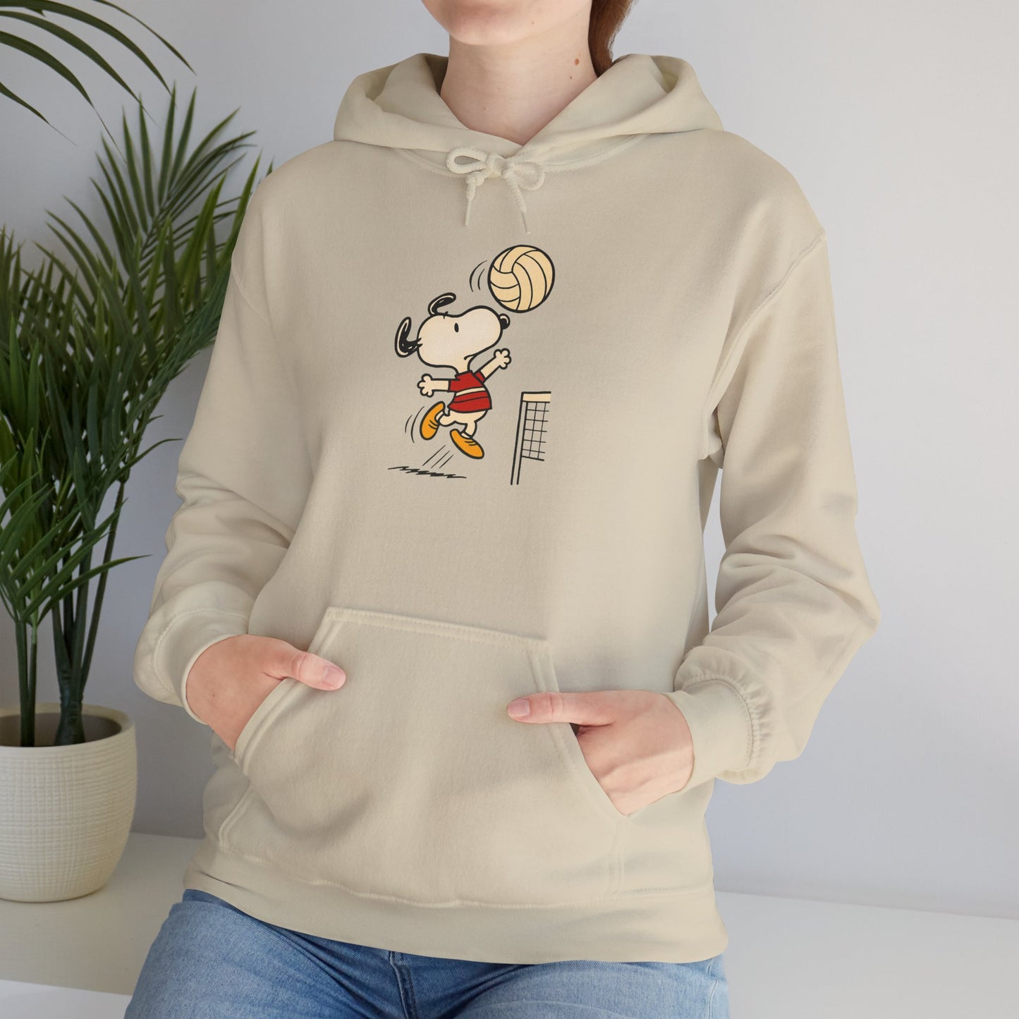Snoopy Sports Hoodie - Unisex Heavy Blend™ Sweatshirt