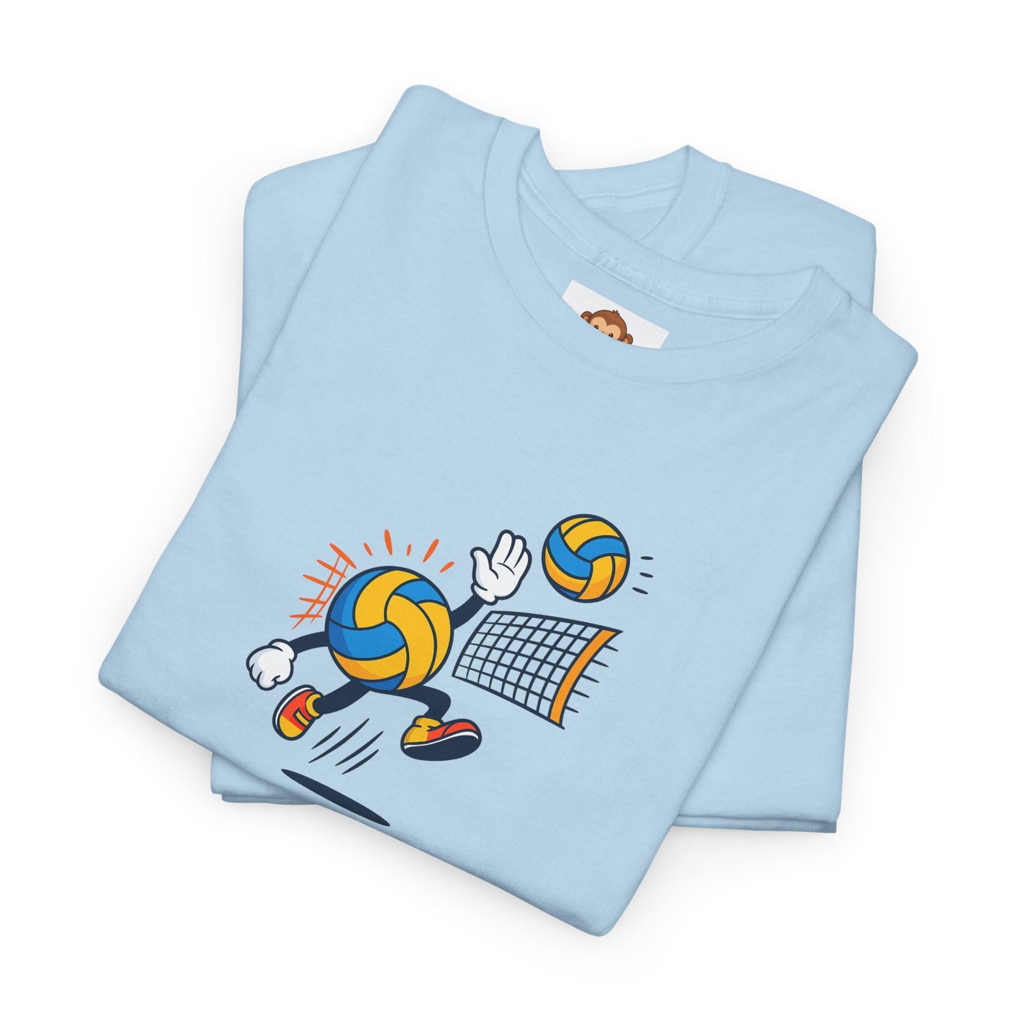 Volleyball Enthusiast Tee - Unisex Heavy Cotton T-Shirt