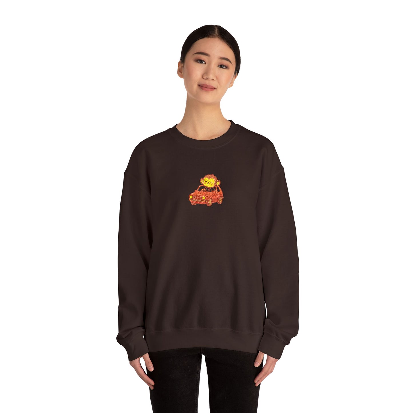 Embroidery Soft Unisex Pullover -LCM