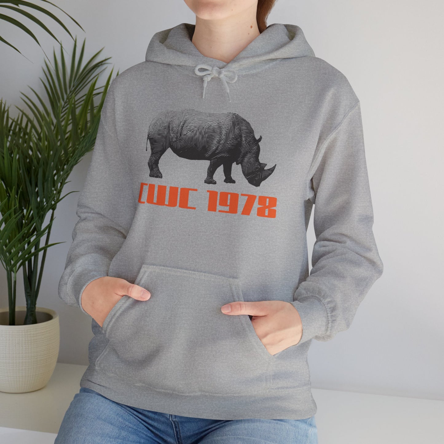 CWC 1978 Vintage Rhino -Hoodie