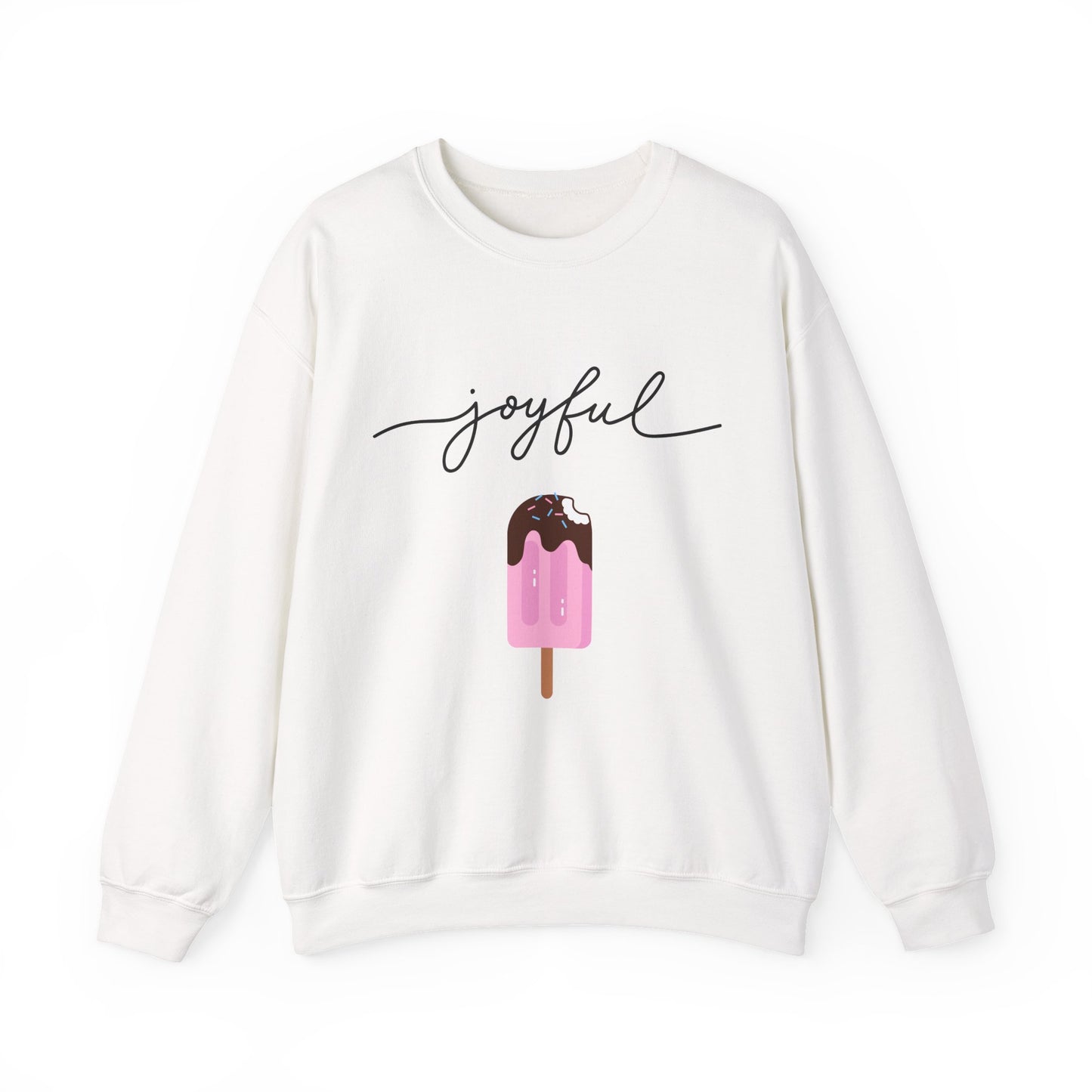 Joyful Ice Cream Sweatshirt for Sweet Summer