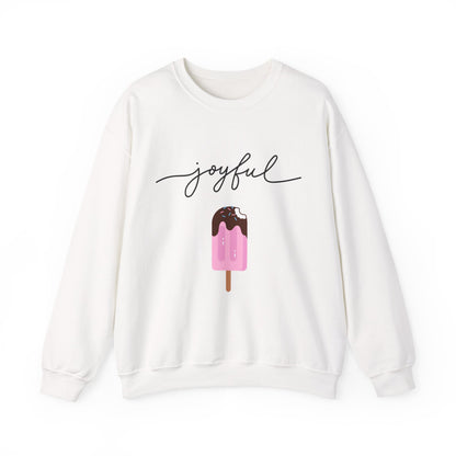 Joyful Ice Cream Sweatshirt for Sweet Summer